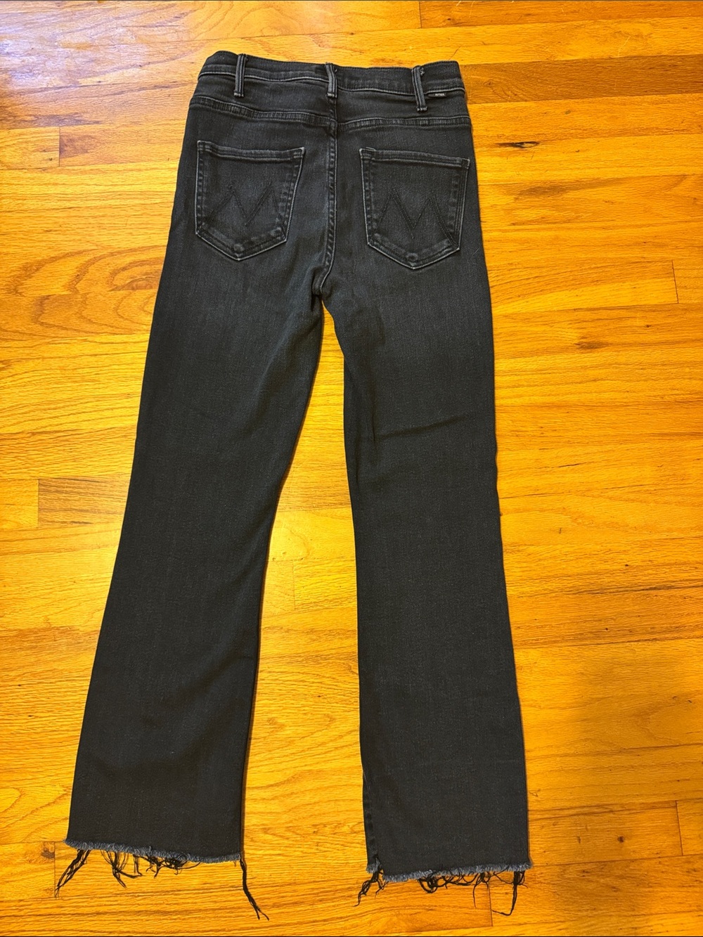 MOTHER High-Rise Ankle Fray Jeans - Picture 7 of 11